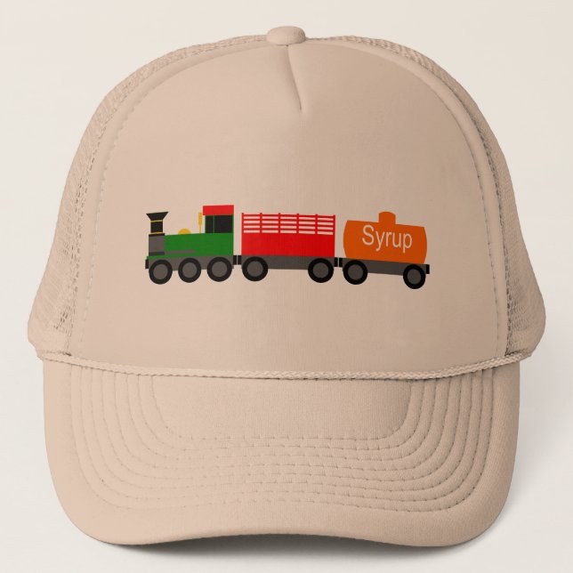 Gorra De Camionero Verde del tren (Anverso)