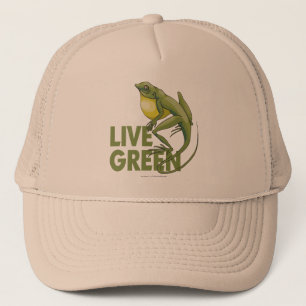 Gorra De Camionero Verde vivo