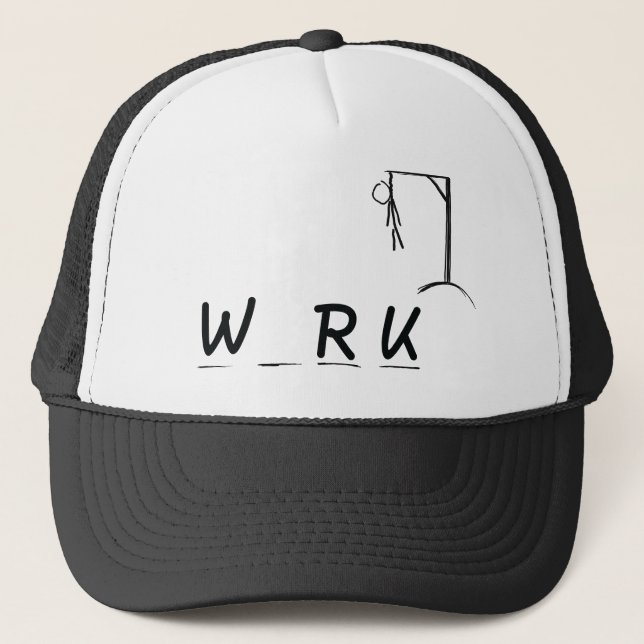 Gorra De Camionero Verdugo con WRK (Anverso)