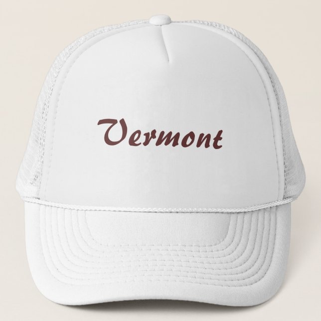 Gorra De Camionero Vermont (Anverso)