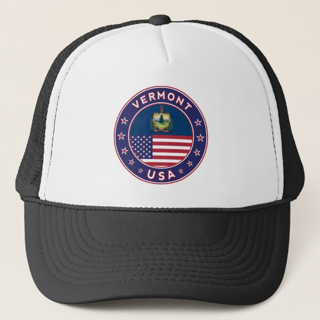 Gorra De Camionero Vermont (Anverso)