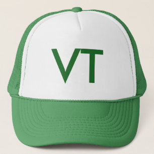Gorra De Camionero Vermont - estado verde de la TA