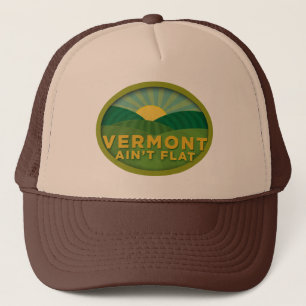 Gorra De Camionero Vermont no es plano
