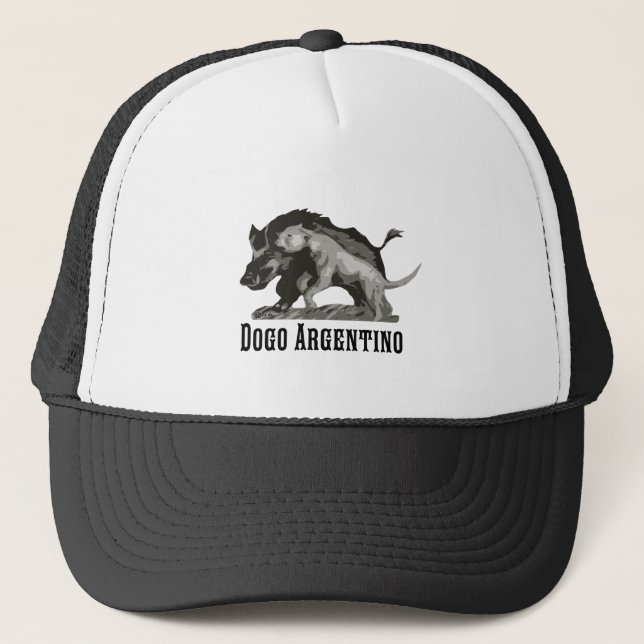 Gorra De Camionero Verraco de DACA y ropa ligera de Dogo (Anverso)