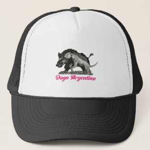 Gorra De Camionero Verraco y Dogo de DACA en rosa