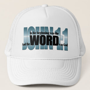 Gorra De Camionero Verso de la biblia: 1:1 de Juan