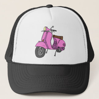Gorra De Camionero Vespa de motor rosada