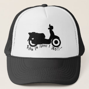 Gorra De Camionero ¡Vespa o E-Bici - éste es cómo ruedo!