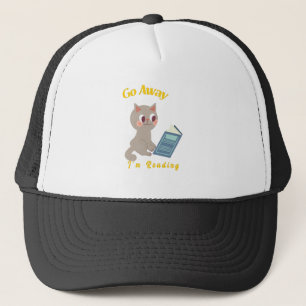Gorra De Camionero Vete, estoy leyendo