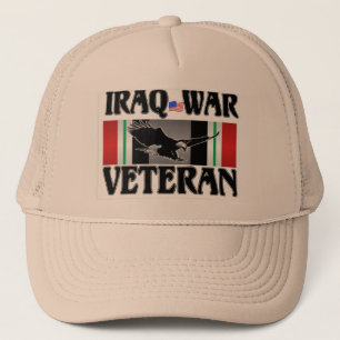 GORRA DE CAMIONERO VETERANO DE GUERRA DE IRAQ