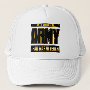 GORRA DE CAMIONERO VETERANO DE GUERRA DE IRAQ - EJÉRCITO