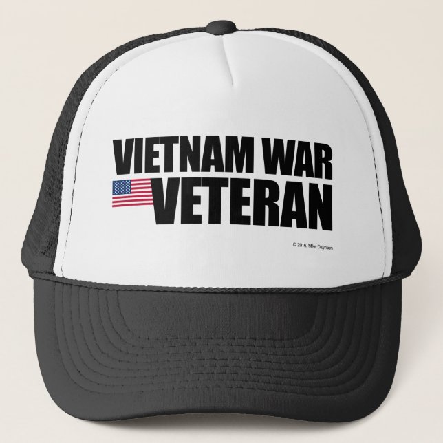 Gorra De Camionero Veterano de guerra de Vietnam (Anverso)