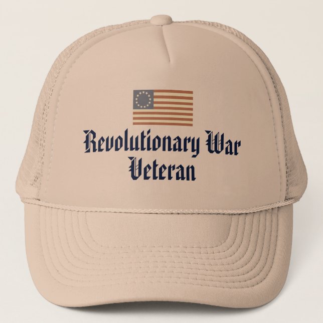 Gorra De Camionero Veterano de guerra revolucionario (Anverso)