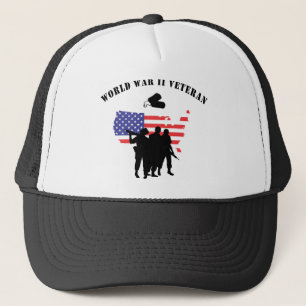 Gorra De Camionero Veterano de la Segunda Guerra Mundial
