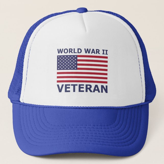 GORRA DE CAMIONERO VETERANO DE LA SEGUNDA GUERRA MUNDIAL (Anverso)