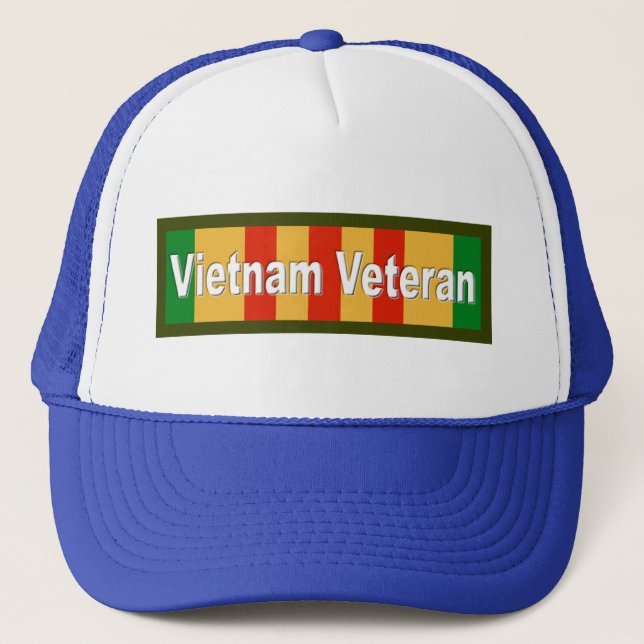 Gorra De Camionero Veterano DE PARACHOQUES 222 de Vietnam (Anverso)