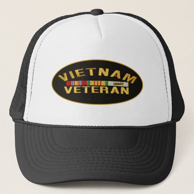 Gorra De Camionero Veterano de Vietnam (Anverso)