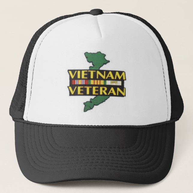 Gorra De Camionero Veterano de Vietnam (Anverso)