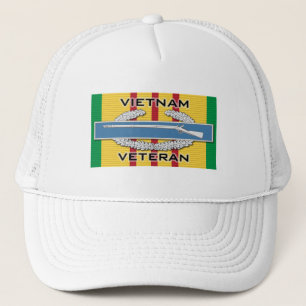 Gorra De Camionero Veterano del CIB Vietnam