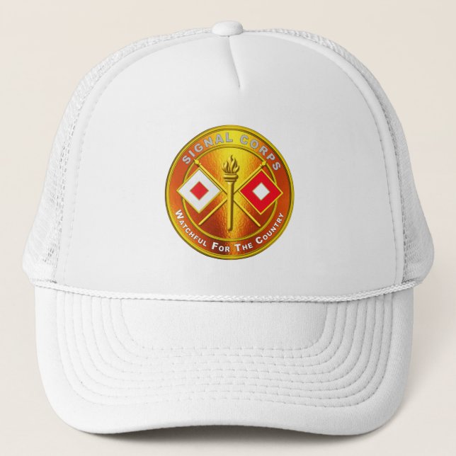 Gorra De Camionero Veterano del Cuerpo de Señales (Anverso)