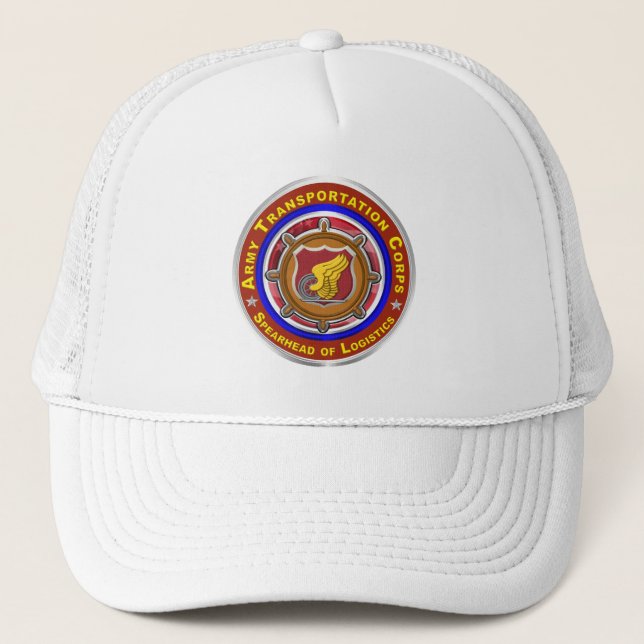 Gorra De Camionero Veterano del Cuerpo de Transporte (Anverso)