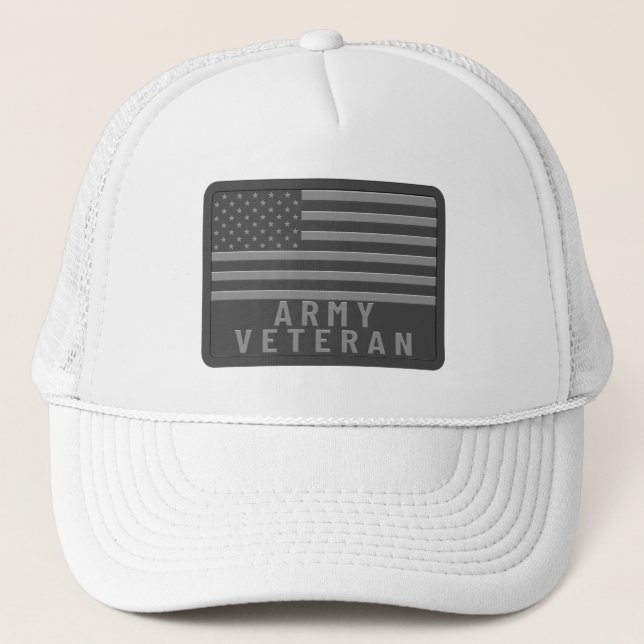 Gorra De Camionero Veterano del Ejército (Anverso)
