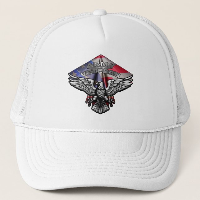 Gorra De Camionero Veterano del Ejército (Anverso)
