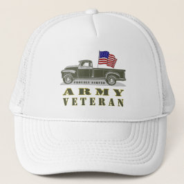 Gorra De Camionero Veterano del Ejército