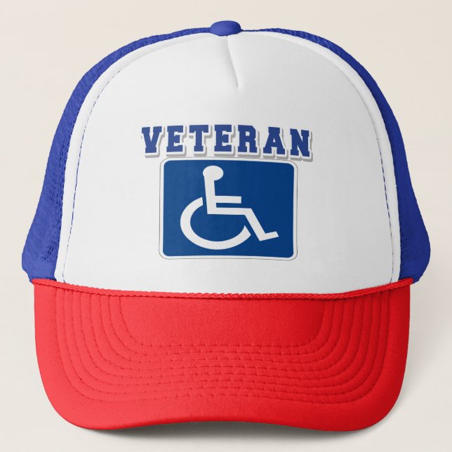 Gorra De Camionero Veterano discapacitado (Anverso)