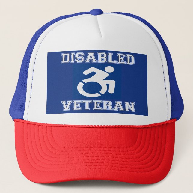 Gorra De Camionero Veterano discapacitado (Anverso)