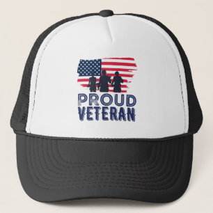 Gorra De Camionero Veterano orgulloso