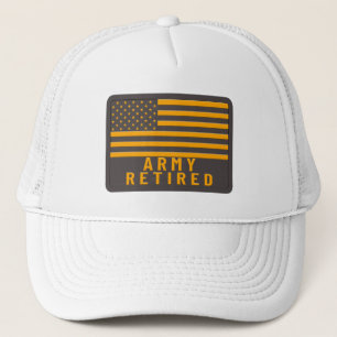 Gorra De Camionero Veterano retirado del ejército