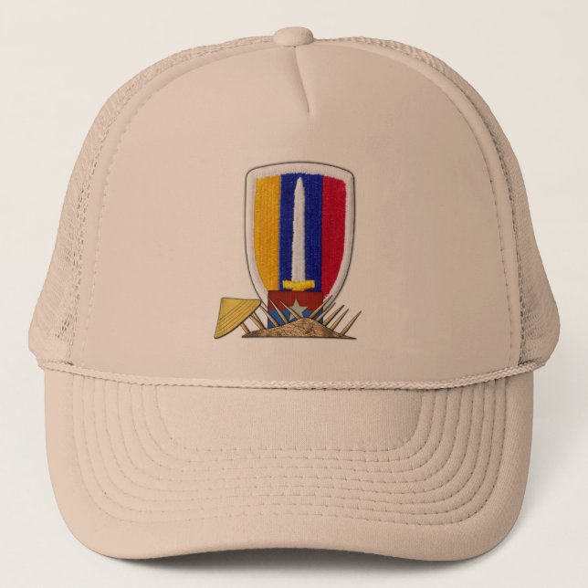 Gorra De Camionero veteranos de guerra de USARV parche vietnam vetera (Anverso)
