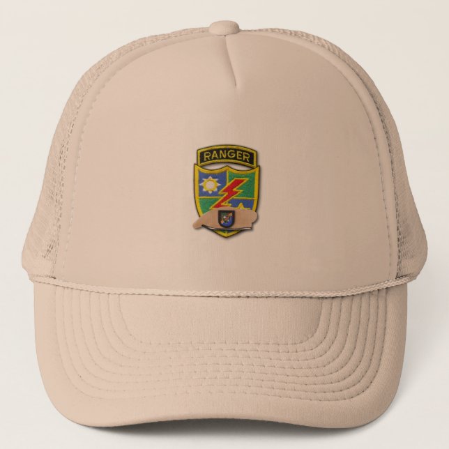 Gorra De Camionero veteranos de los guardabosques aerotransportados h (Anverso)