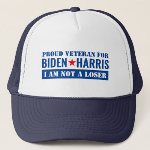 Gorra De Camionero Veteranos para las elecciones de Biden Harris 2020