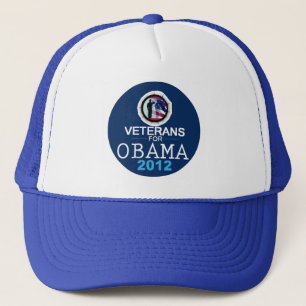Gorra De Camionero VETERANOS para OBAMA