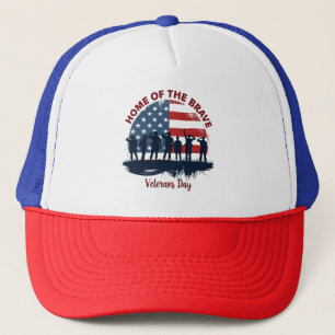 Gorra De Camionero Veterans Day Patriotic Tee