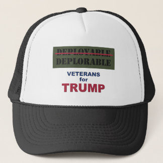 Gorra De Camionero Veterinarios desplegables/deplorables para la