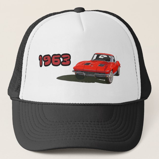 Gorra De Camionero Vette63 (Anverso)