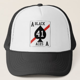 Gorra De Camionero VFA - 41 as del negro del escuadrón de caza