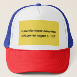 Gorra De Camionero Vi el Gran Eclipse Americano el 21 de agosto de 20