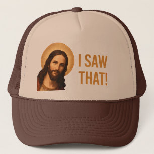 Gorra De Camionero Vi La Cita Cristiana Graciosa De Jesús