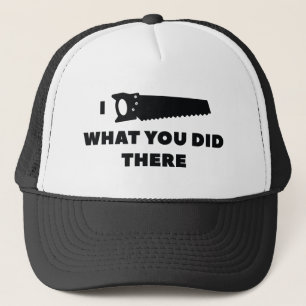 Gorra De Camionero Vi Lo Que Hiciste Allí