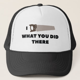 Gorra De Camionero Vi Lo Que Hiciste Allí