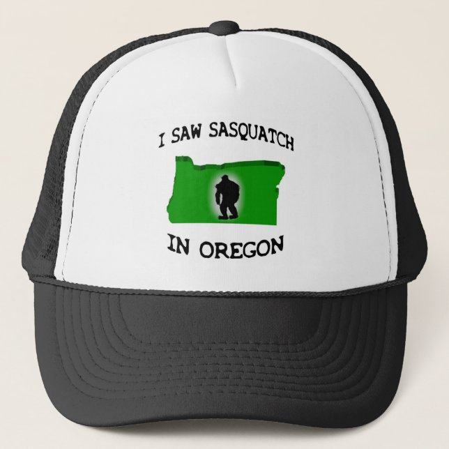 Gorra De Camionero Vi Sasquatch en Oregon (Anverso)
