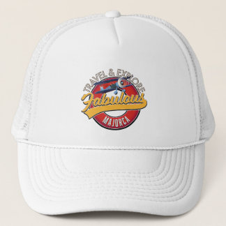 Gorra De Camionero viajar explorar el fabuloso logo de Mallorca