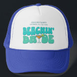 Gorra De Camionero Viaje de Chicas de novias en Beachin Beach Bachelo<br><div class="desc">Disfrute de su próxima fiesta de soltera con esta impresionante fiesta de soltera de playa personalizada. Ya sea que esté celebrando un viaje en barca, unas vacaciones en chica o unas vacaciones con los mejores amigos, esta mercadería de una fiesta de soltera en la playa personalizado es el lugar perfecto...</div>
