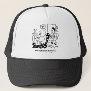 Gorra De Camionero Viaje de compras. Gasto de registro. Sobreviviendo