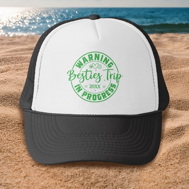 Gorra De Camionero Viaje de las bestias de advertencia en curso (Subido por el creador)