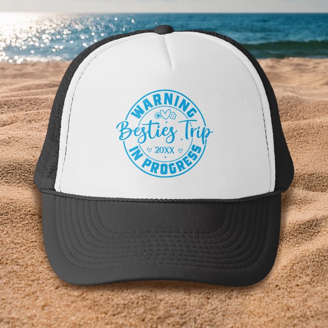 Gorra De Camionero Viaje de las bestias de advertencia en curso (Subido por el creador)